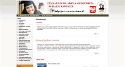 Desktop Screenshot of bialarawska.rawa-maz.pl
